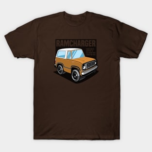 Metallic Gold Ramcharger - 1974 T-Shirt